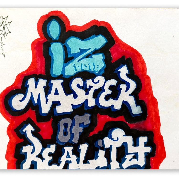 IZ THE WIZ -"Master of Reality " Drawing
