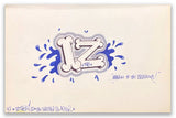 IZ THE WIZ -"Bad to the Bone" BB Drawing