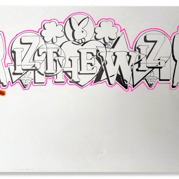IZ THE WIZ -"IZ THE WIZ" Large Drawing