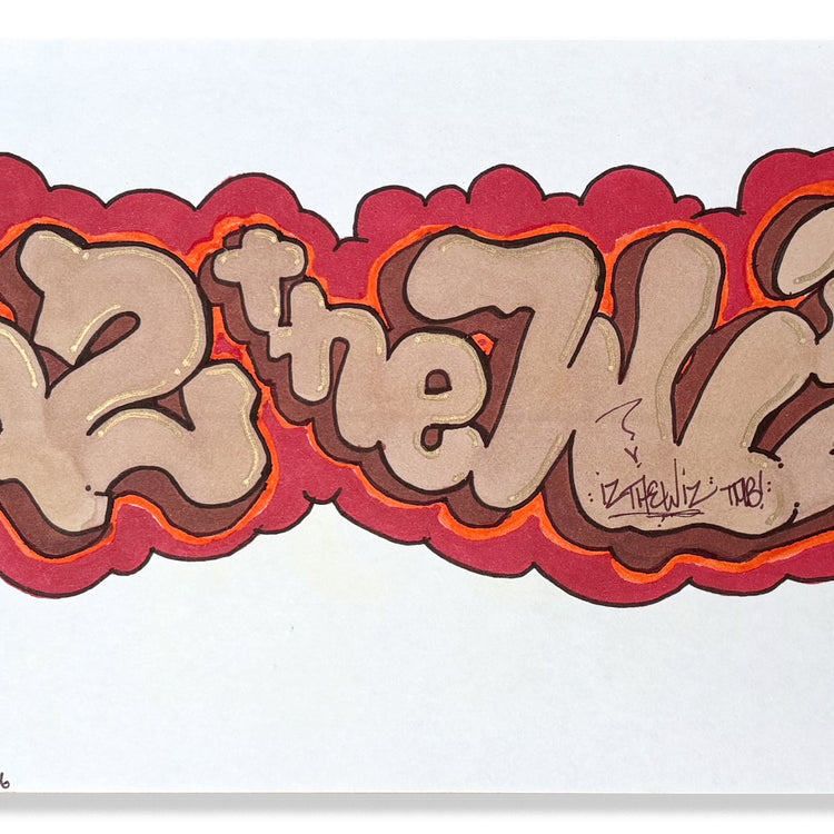 IZ THE WIZ -"IZ THE WIZ" BB Drawing