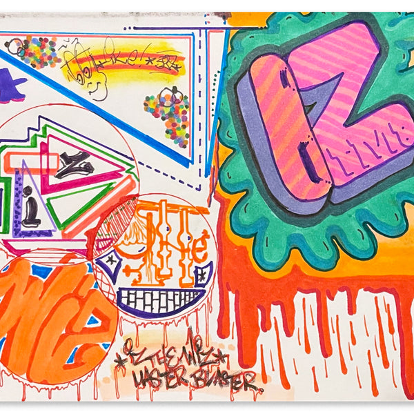 IZ THE WIZ -"You can Washaway the Name " Drawing