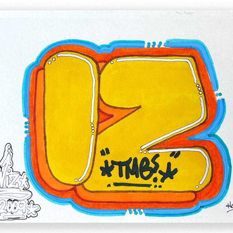 IZ THE WIZ - "Classic IZ" Drawing