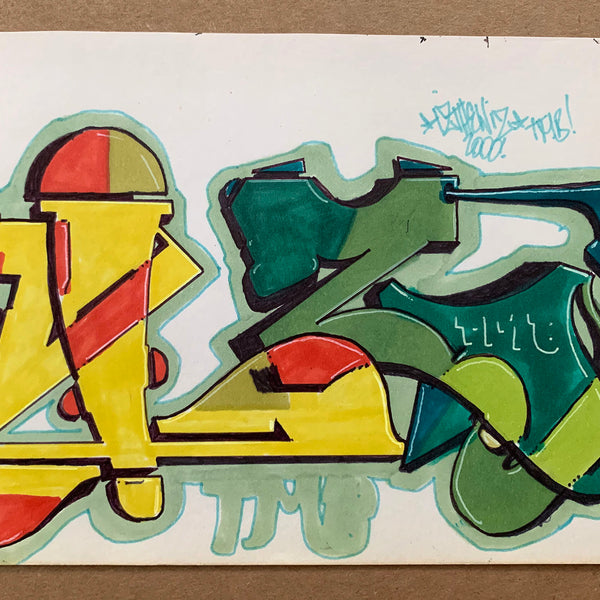 IZ THE WIZ - "IZ" Drawing