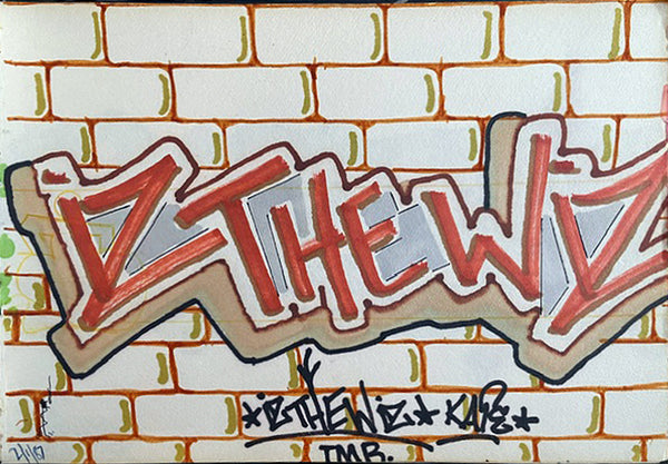 IZ THE WIZ - "IZ THE WIZ"  1989