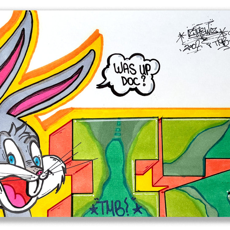 IZ THE WIZ -"Whats up Doc?" Drawing
