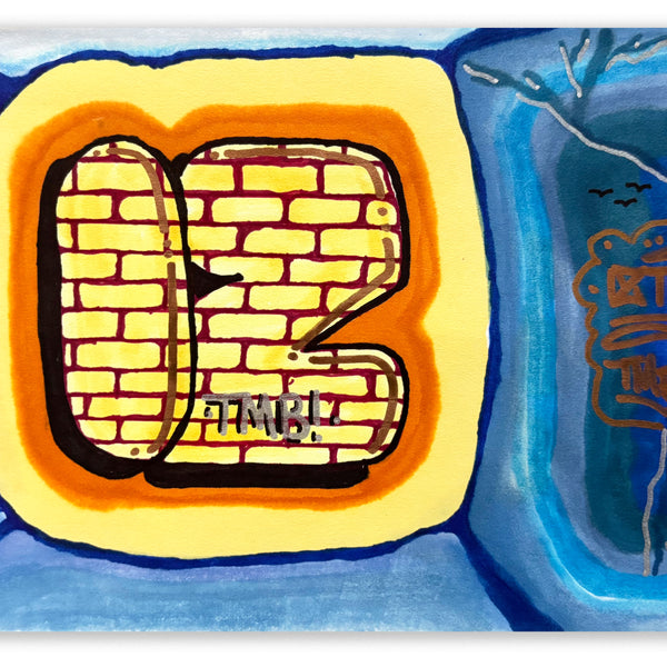 IZ THE WIZ -"Classic IZ" BB Drawing