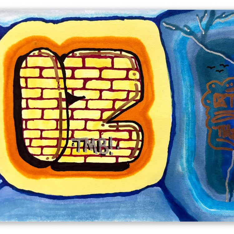 IZ THE WIZ -"Classic IZ" BB Drawing