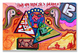 IZ THE WIZ -"Have You Seen Junior's Grades?" BB Drawing