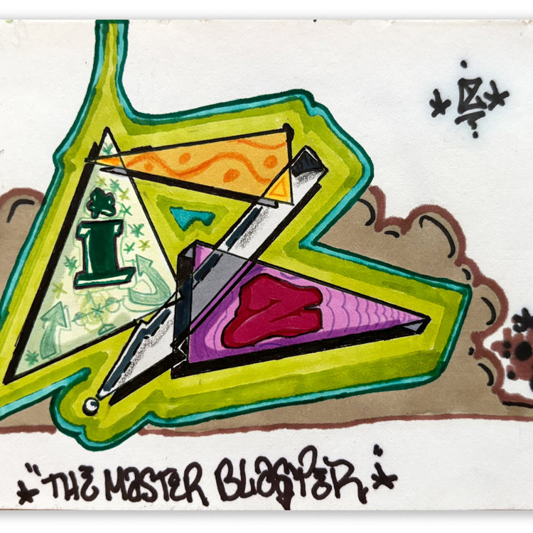 IZ THE WIZ -"The Master Blaster " Drawing