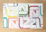 IZ THE WIZ -"Multi IZ" Drawing