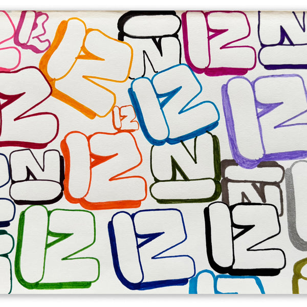 IZ THE WIZ -"Multi IZ" BB Drawing