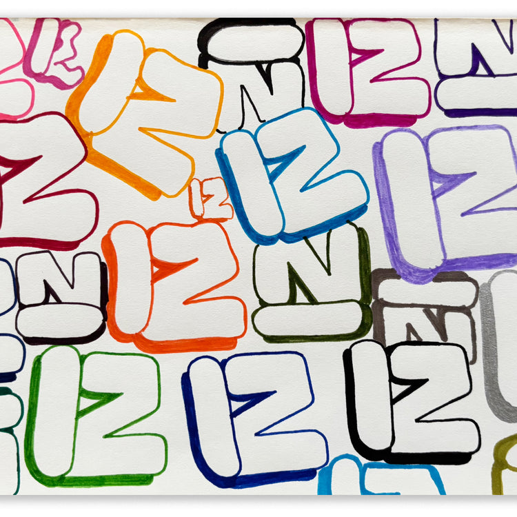 IZ THE WIZ -"Multi IZ" BB Drawing