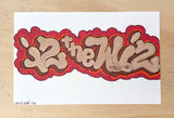 IZ THE WIZ -"IZ THE WIZ" BB Drawing