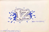 IZ THE WIZ -"Bad to the Bone" BB Drawing