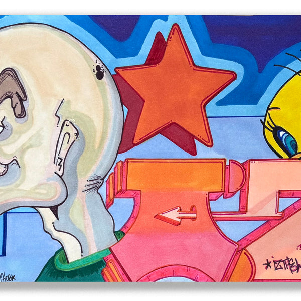 IZ THE WIZ -"Tweetie" Drawing