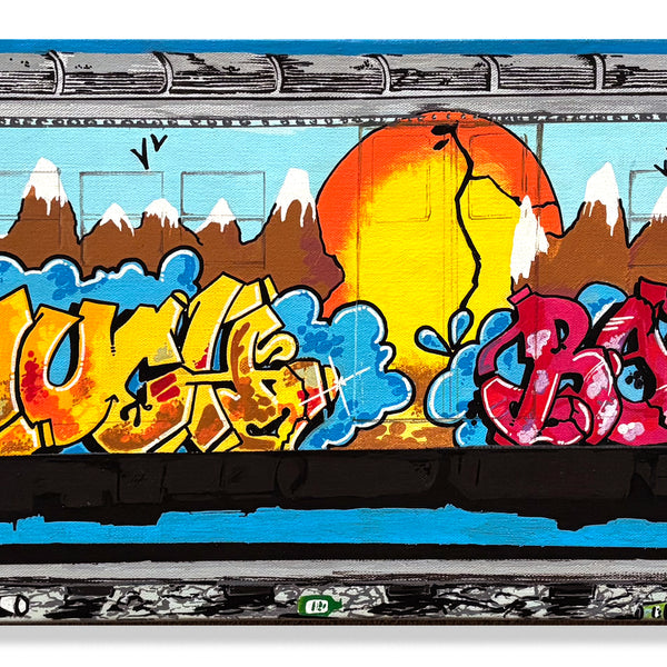 KADE TMT -"2MUCH  & BOND" Painting