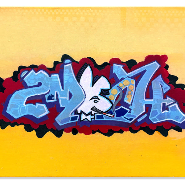 KADE TMT -"2 Much Playboy Bunny" Painting