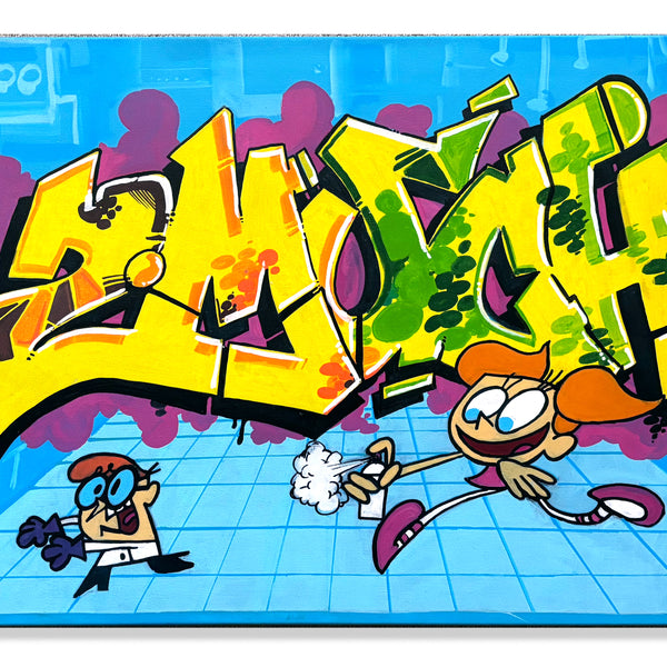 KADE TMT -"2MUCH Dexter" Painting