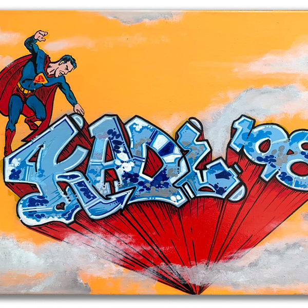 KADE TMT - "Superman"  Painting