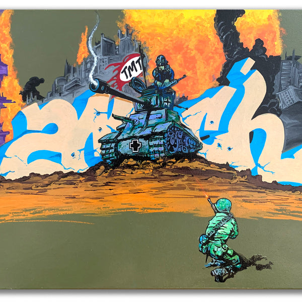 KADE TMT - "War"  Painting