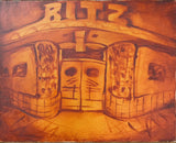 Martin Wong-"RITZ" Painting Circa 1975