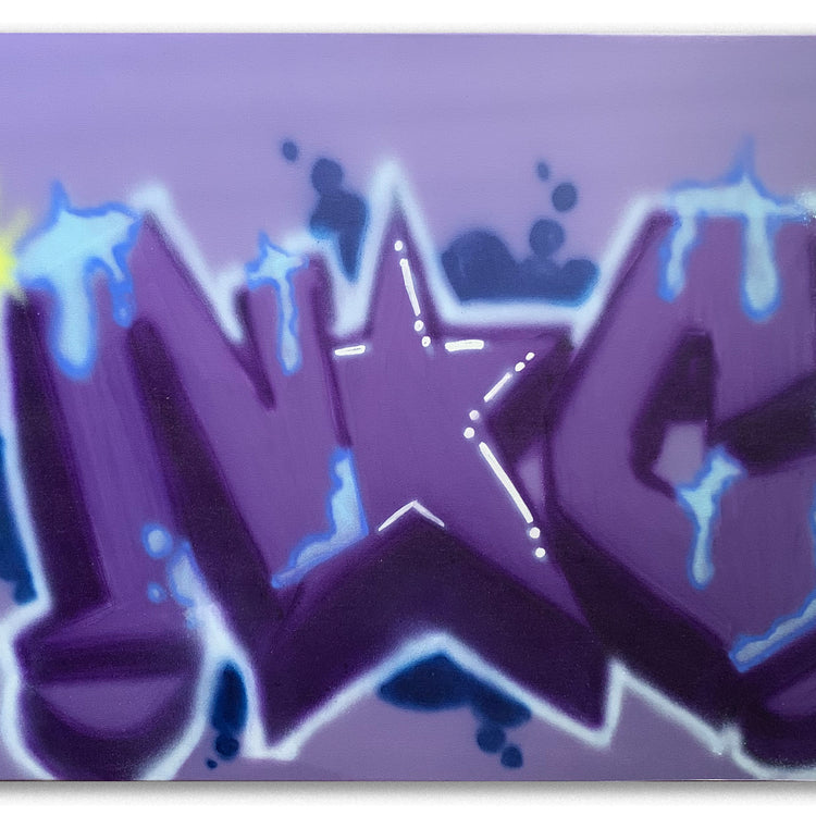 NOC 167 - "Purple NOC"  Painting