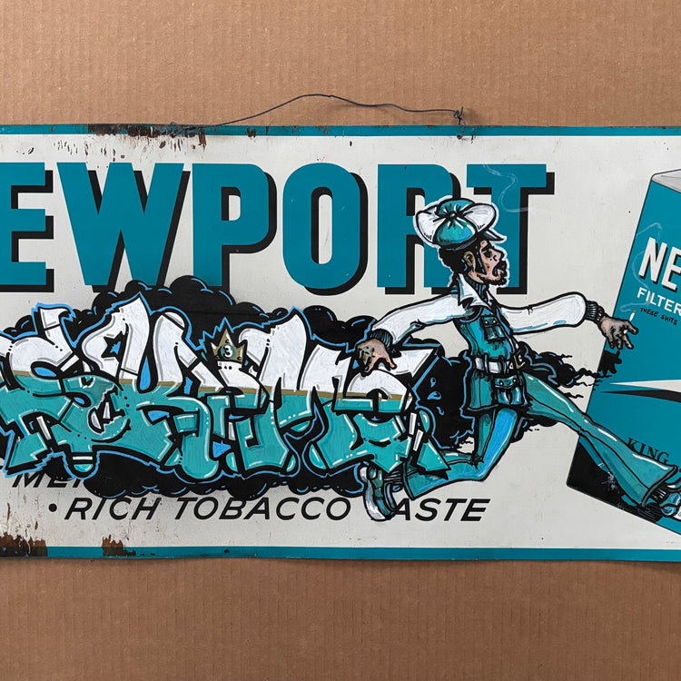 SKEME -"Untitled" Vintage Newport Sign