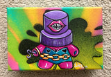 LADY PINK -  "Spray Cap Killa" Painting