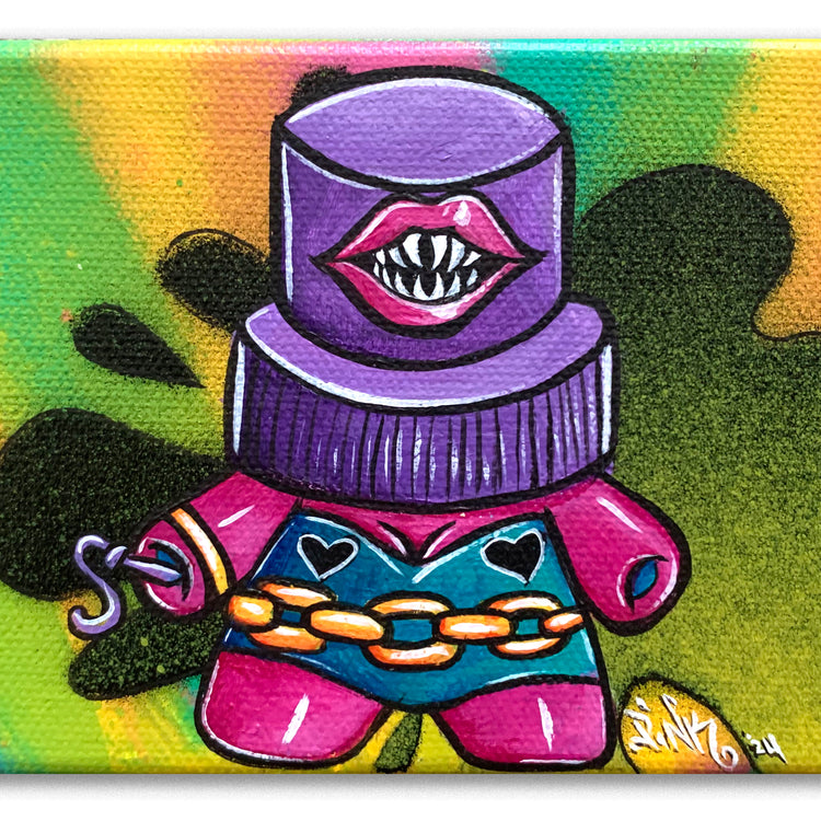 LADY PINK -  "Spray Cap Killa" Painting