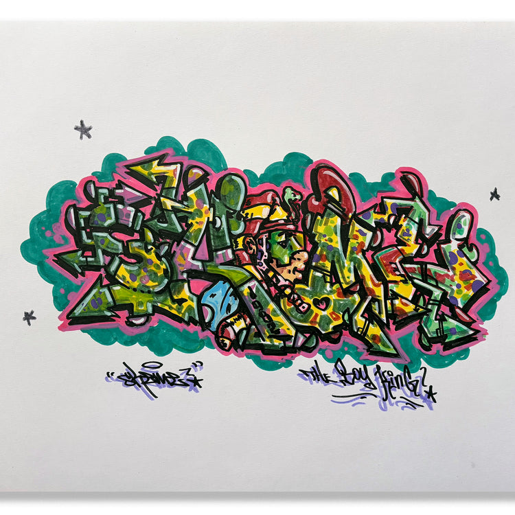 SKEME- "Pharoah's Last Stand" Drawing