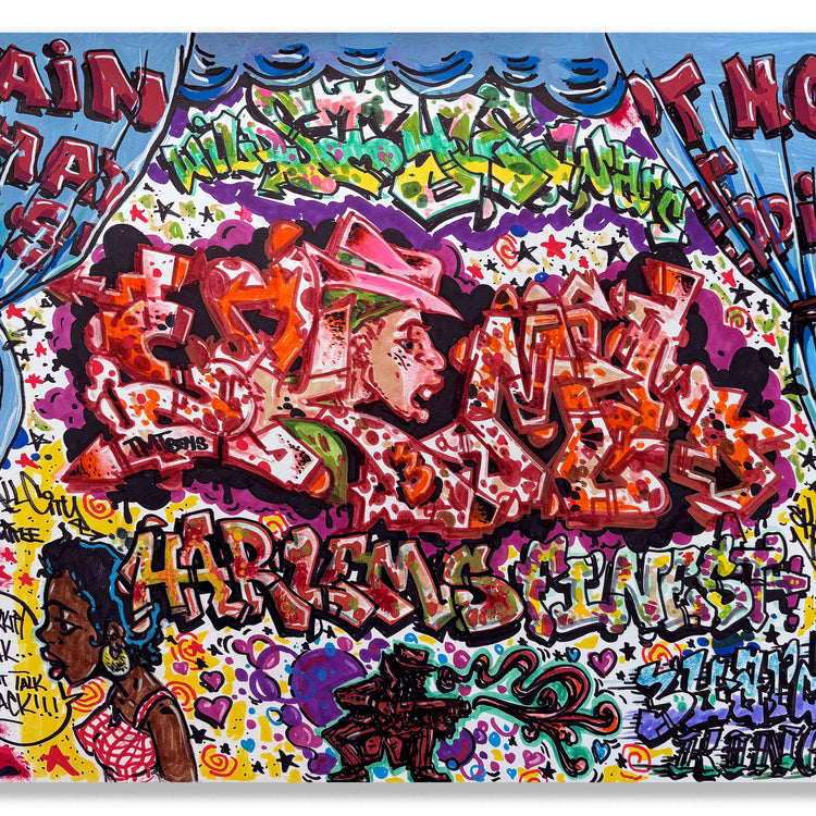 SKEME- "Curtains" Drawing