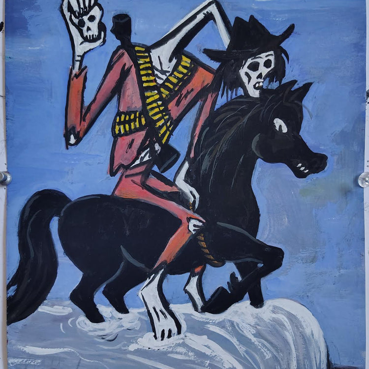 Rick Prol -  "Precipizio 2" - Gouache