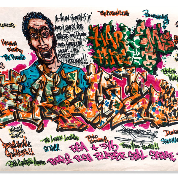 SKEME- "Harlem’s Finest" Drawing