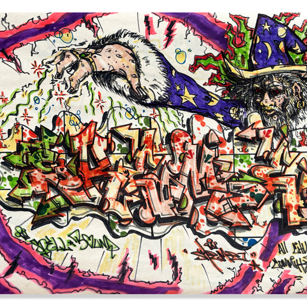 SKEME- "Spell Bound" Drawing