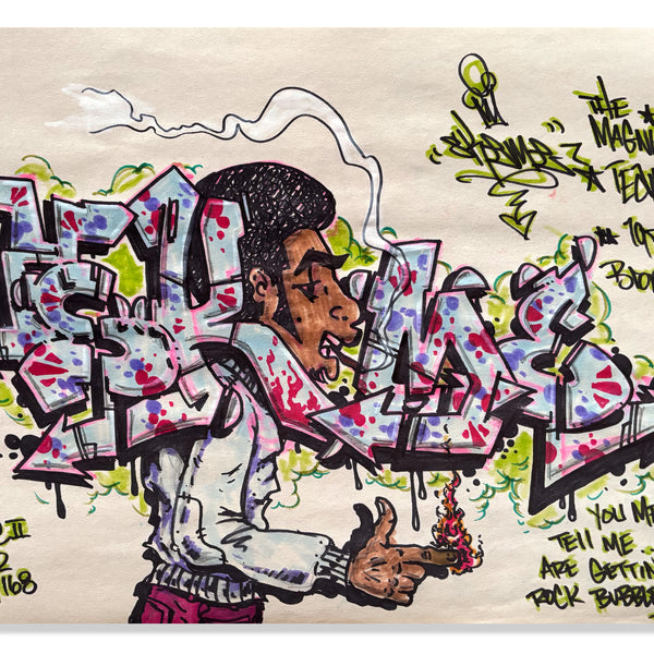 SKEME- "No Shit" Drawing