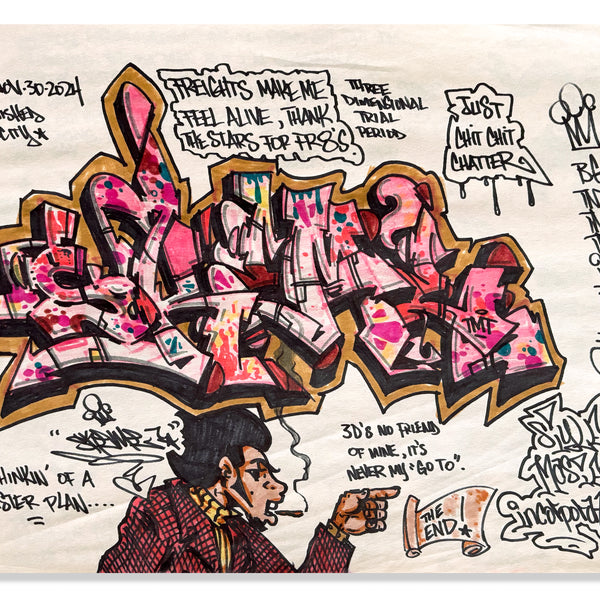 SKEME- "Chit Chit Chatter" Drawing