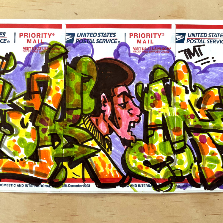 SKEME- "Vaccine" 3 panel slap