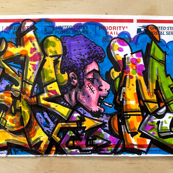 SKEME- "Double Up" 3 panel slap