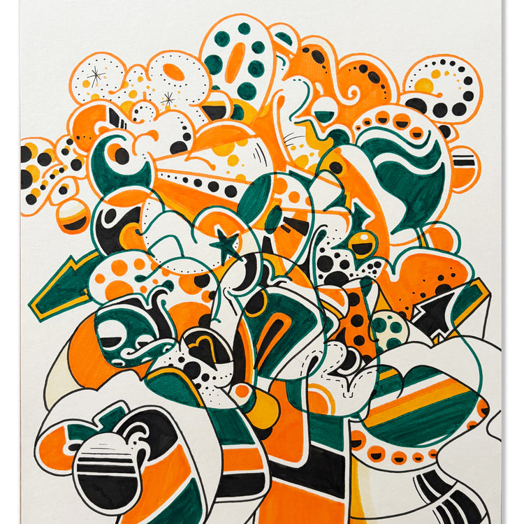 SPONE - "Untitled"  drawing