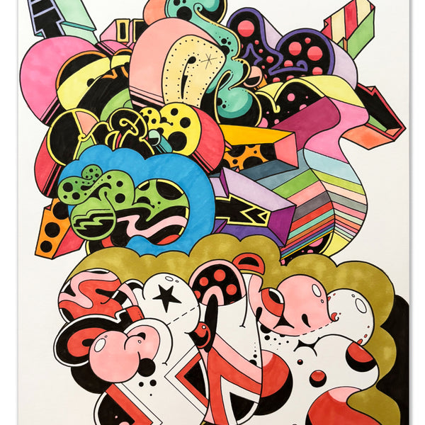 SPONE - "Untitled"  drawing