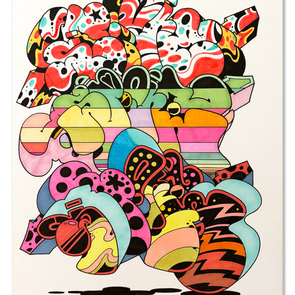 SPONE - "Untitled"  drawing