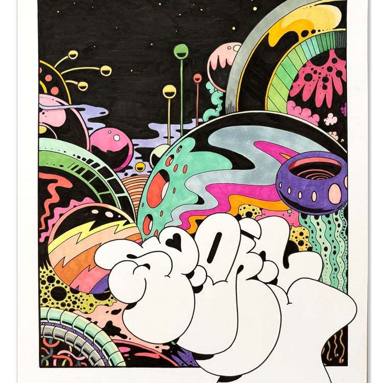 SPONE - "Untitled"  drawing