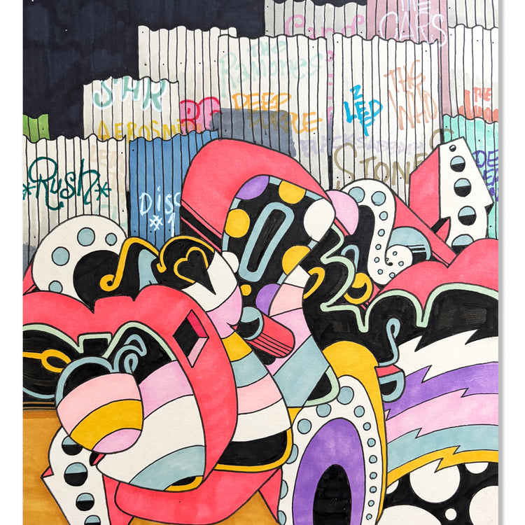 SPONE - "Untitled"  drawing