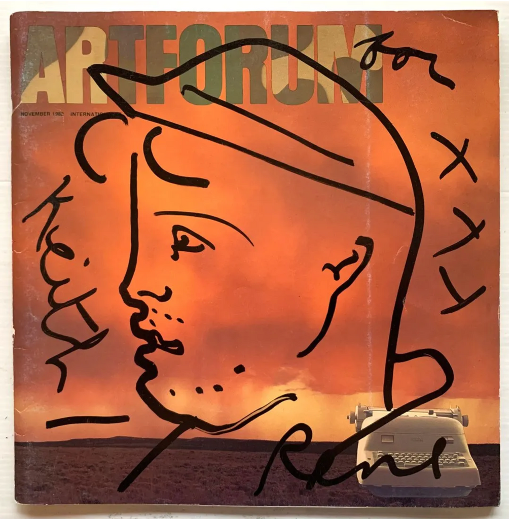 Rene Ricard - Drawing of Keith Haring | DirtyPilot
