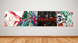 CRASH - "Revolution" (triptych), 1985