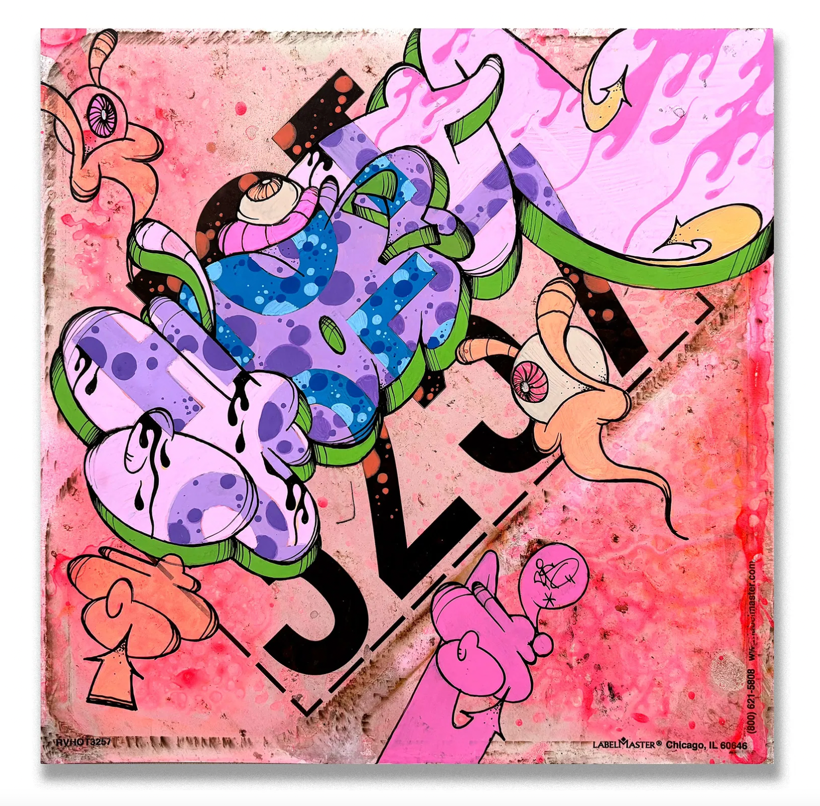 GHOST-  "Trucking Hazmat Placard"