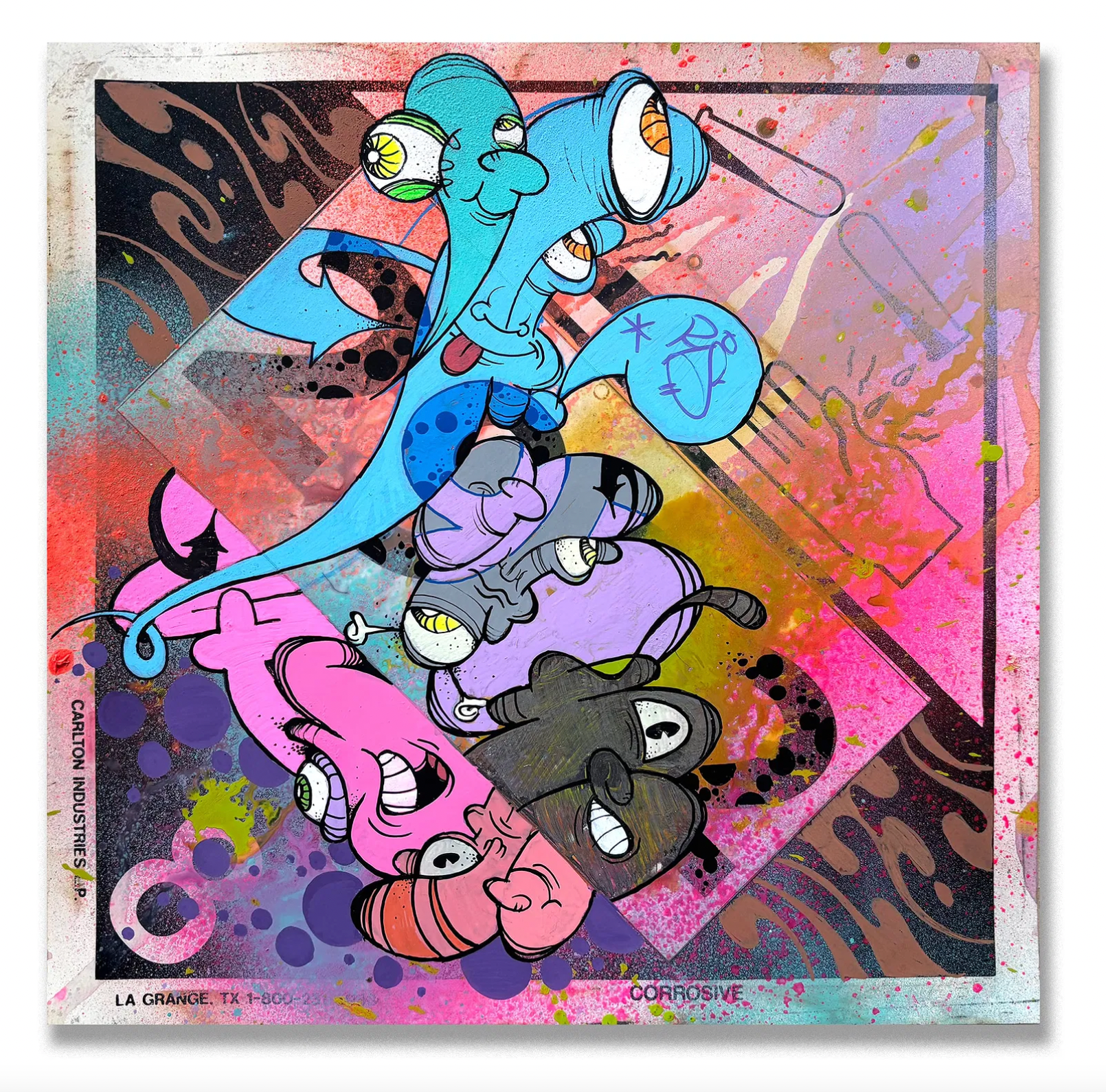 GHOST-  "Trucking Hazmat Placard"