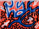 LA II - "Untitled Tag" Painting