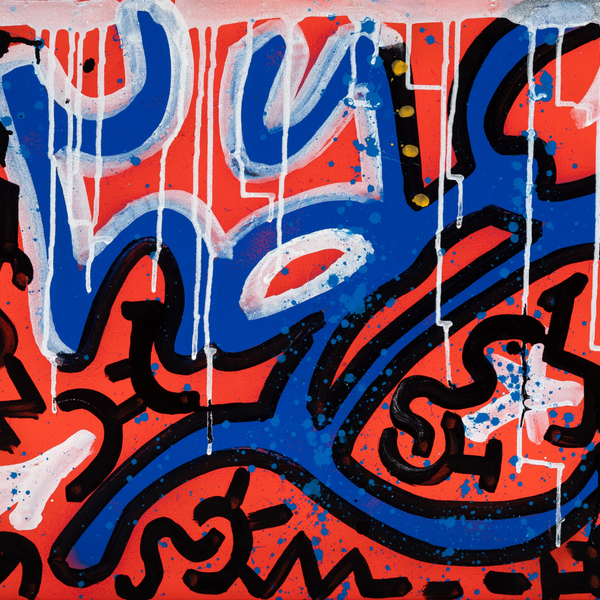 LA II - "Untitled Tag" Painting