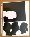 Richard Hambleton "silhouettes" Hand cut